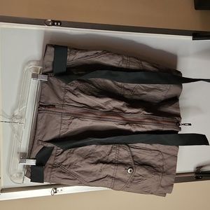 FRONT ZIPPER PENCIL SKIRT